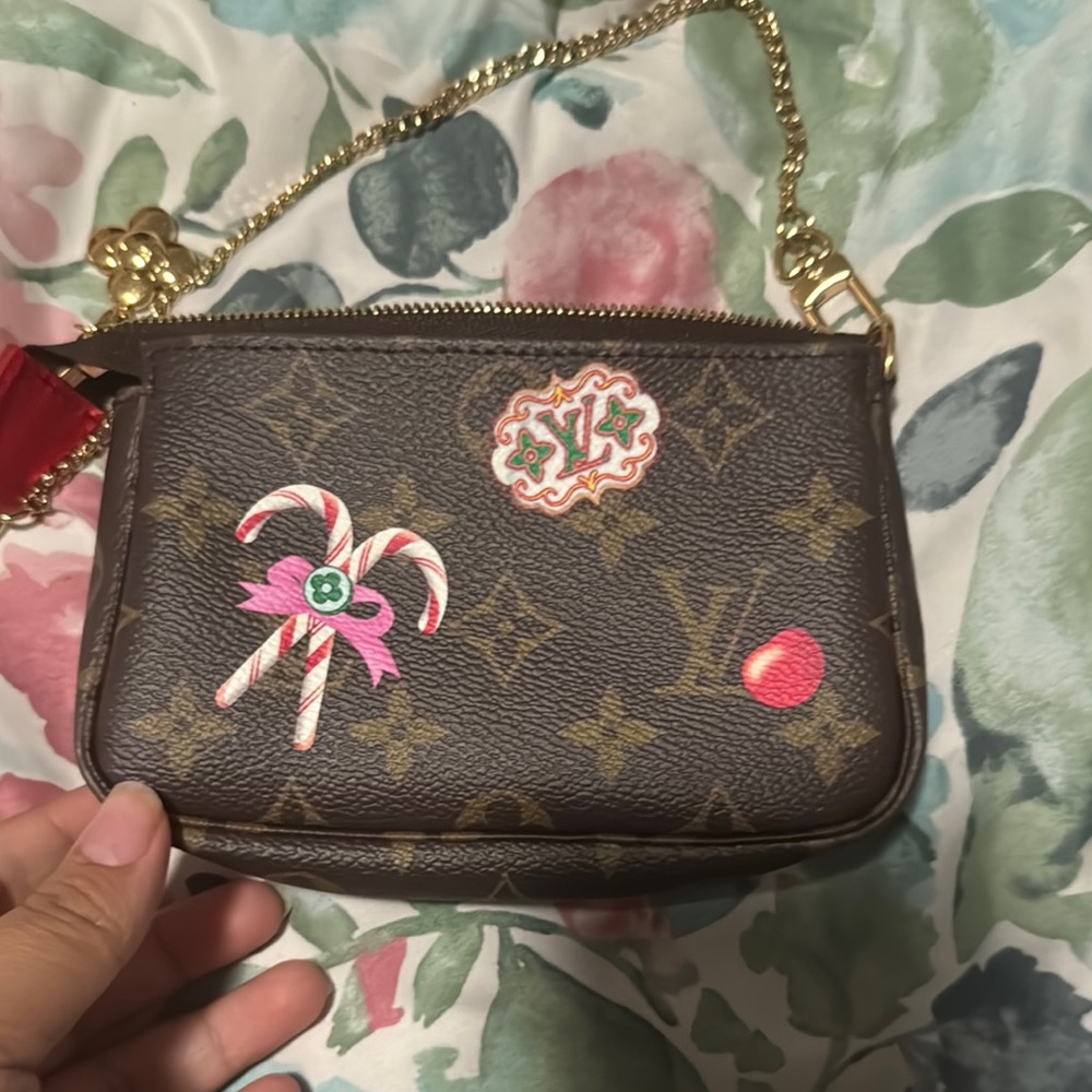 Louis Vuitton Brown Monogram Crossbody Bag